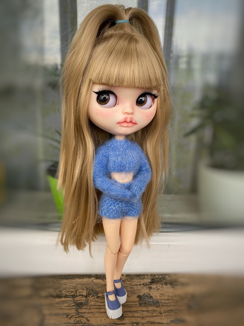 Nancy – Custom Blythe Doll One-Of-A-Kind OOAK Custom OOAK Blythe Doll