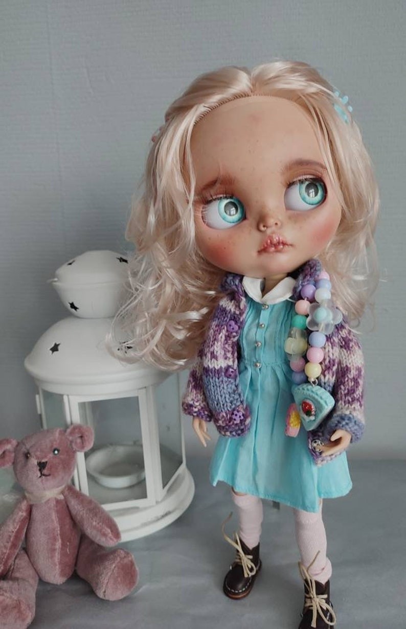 Nataly – Custom Blythe Doll One-Of-A-Kind OOAK Custom OOAK Blythe Doll