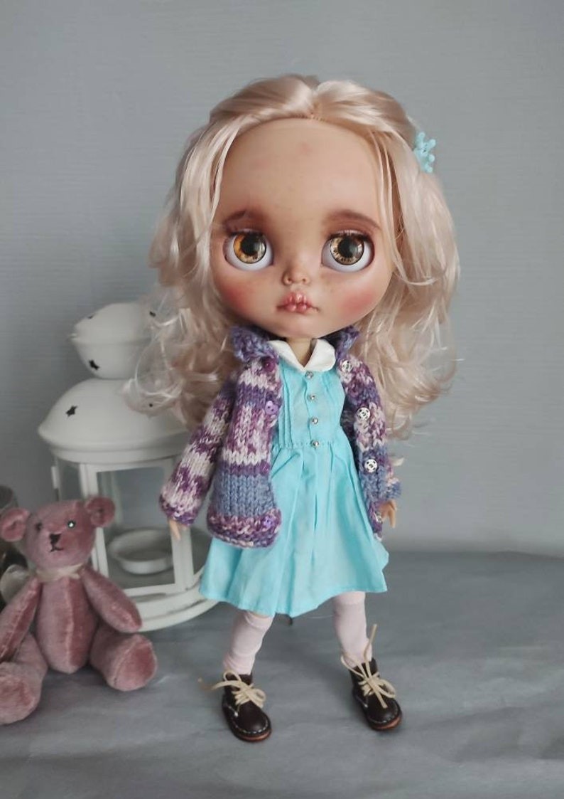 Nataly – Custom Blythe Doll One-Of-A-Kind OOAK Custom OOAK Blythe Doll