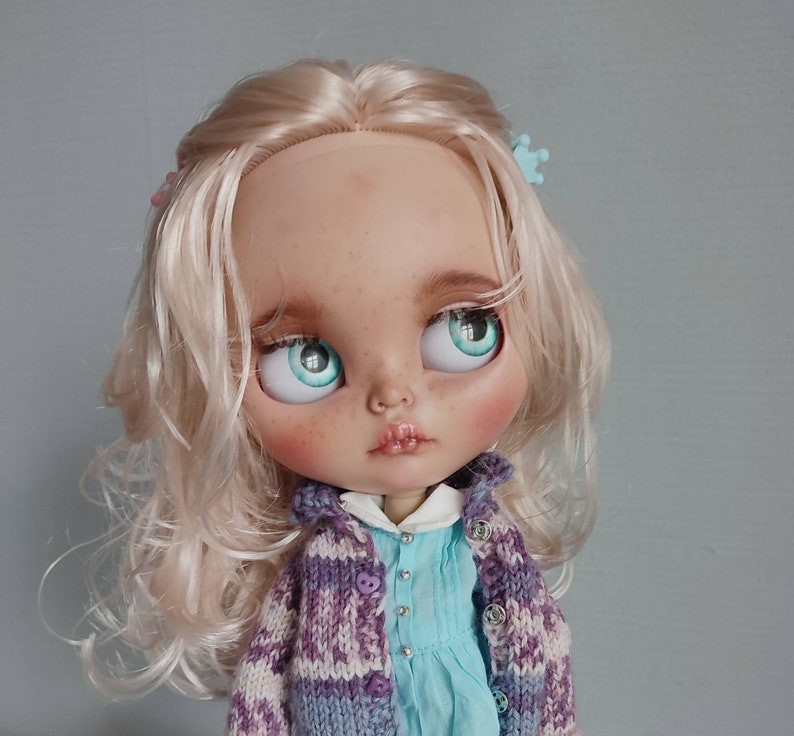 Nataly – Custom Blythe Doll One-Of-A-Kind OOAK Custom OOAK Blythe Doll