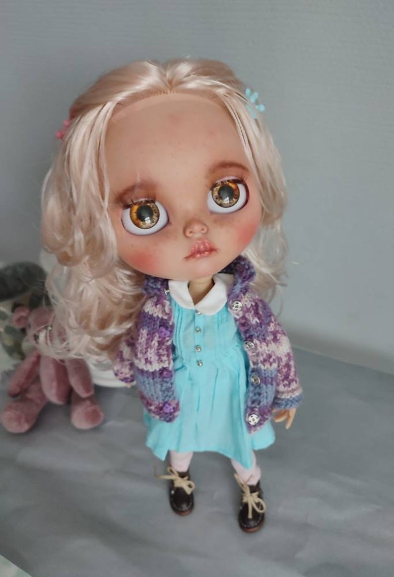 Nataly – Custom Blythe Doll One-Of-A-Kind OOAK Custom OOAK Blythe Doll