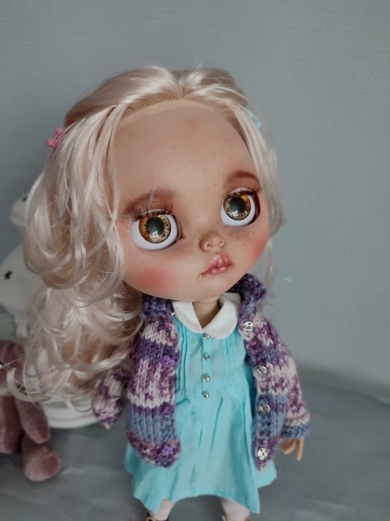 Nataly – Custom Blythe Doll One-Of-A-Kind OOAK Custom OOAK Blythe Doll