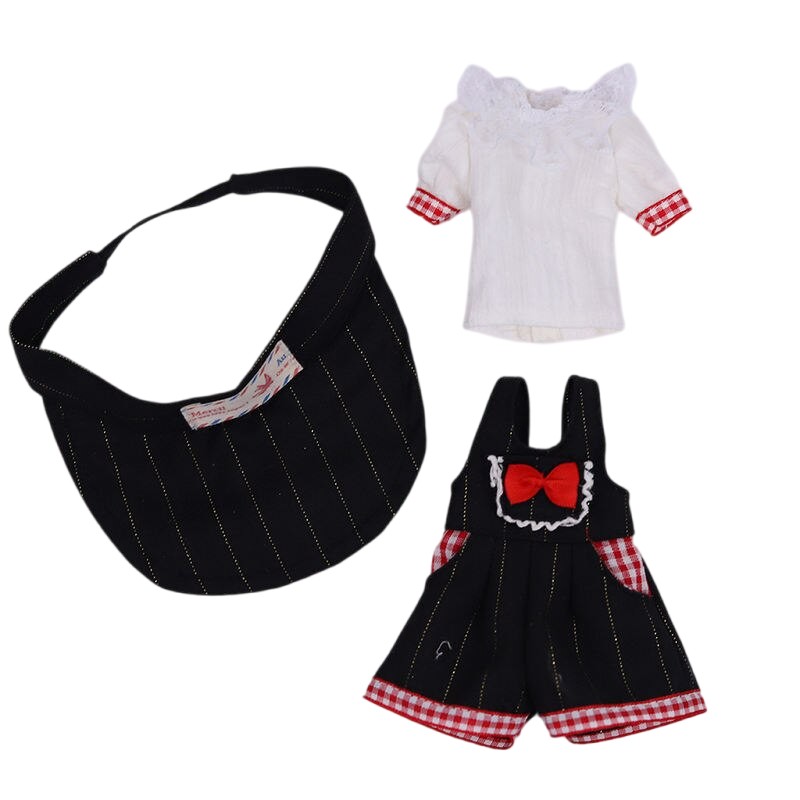 Neo Blythe Doll Overall Dress with Cap Blythe doll clothes