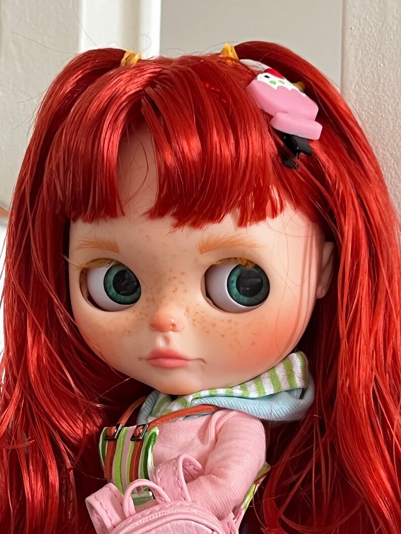 Ryleigh – Custom Blythe Doll One-Of-A-Kind OOAK Custom OOAK Blythe Doll