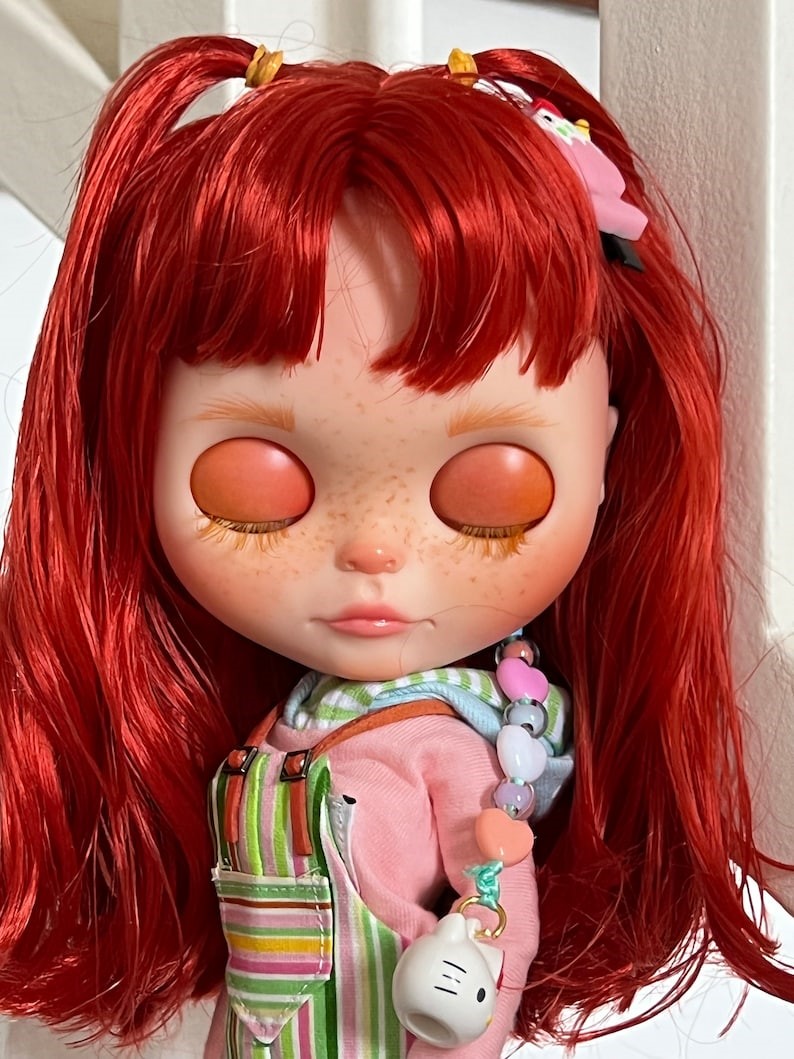 Ryleigh – Custom Blythe Doll One-Of-A-Kind OOAK Custom OOAK Blythe Doll