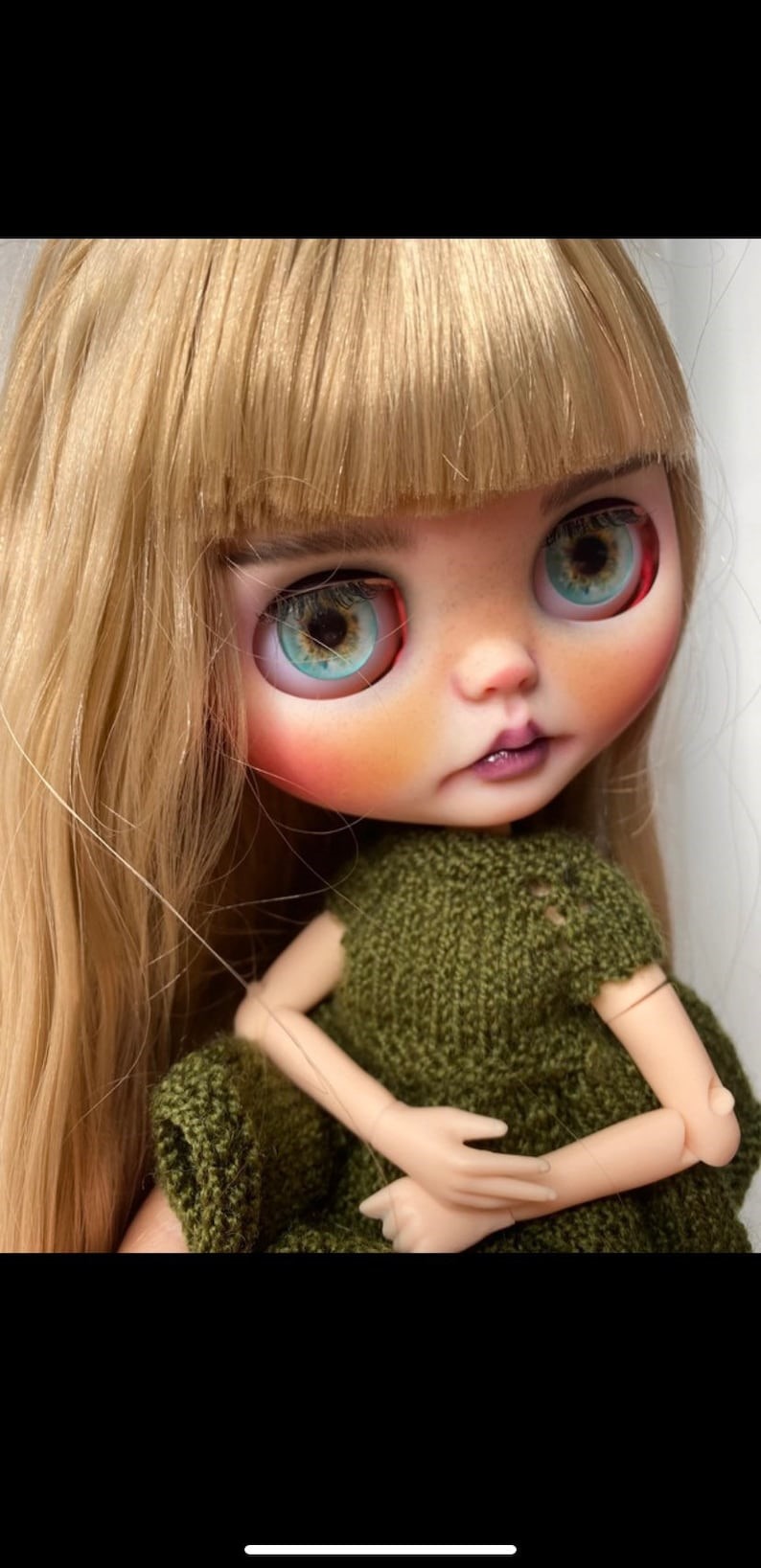Samira – Custom Blythe Doll One-Of-A-Kind OOAK Custom OOAK Blythe Doll