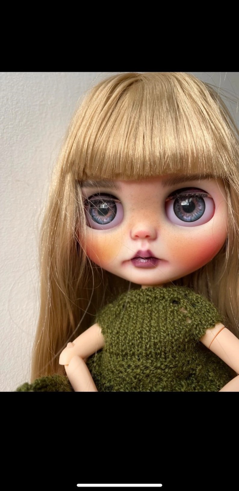 Samira – Custom Blythe Doll One-Of-A-Kind OOAK Custom OOAK Blythe Doll