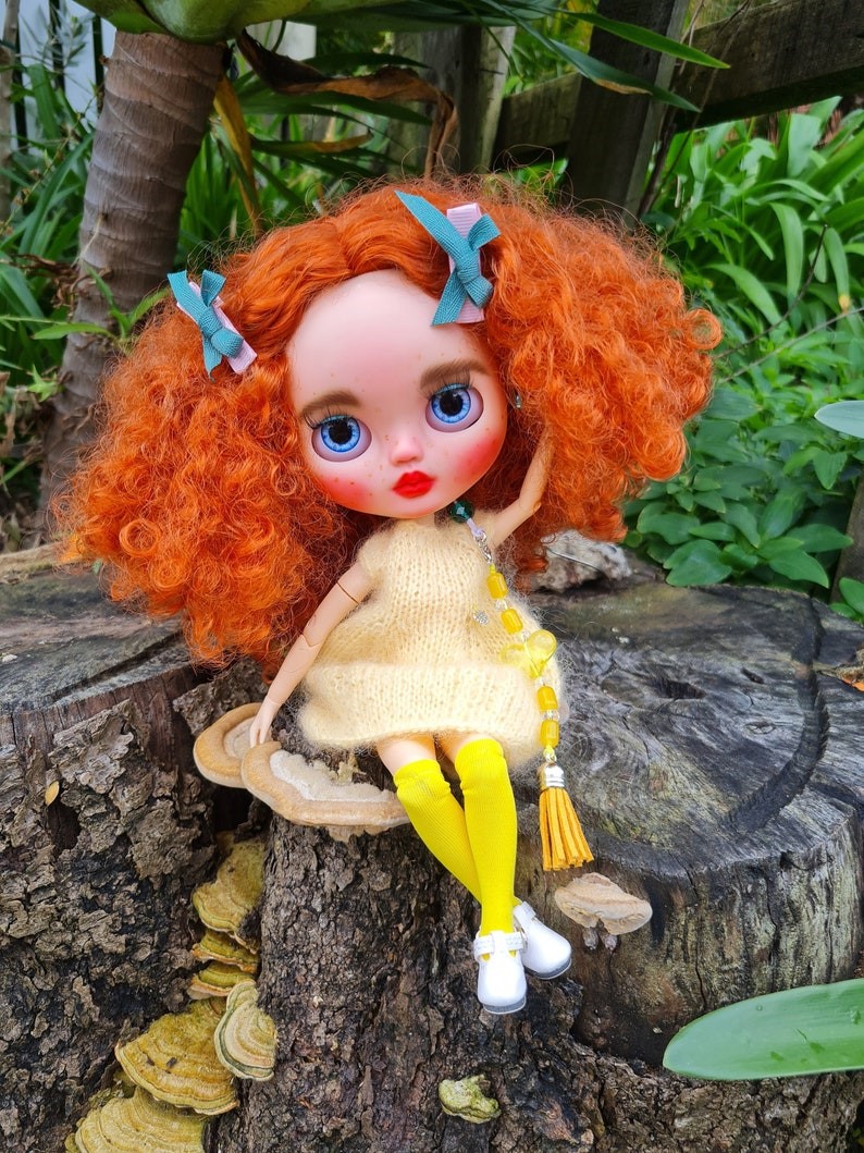 Shay – Custom Blythe Doll One-Of-A-Kind OOAK Custom OOAK Blythe Doll