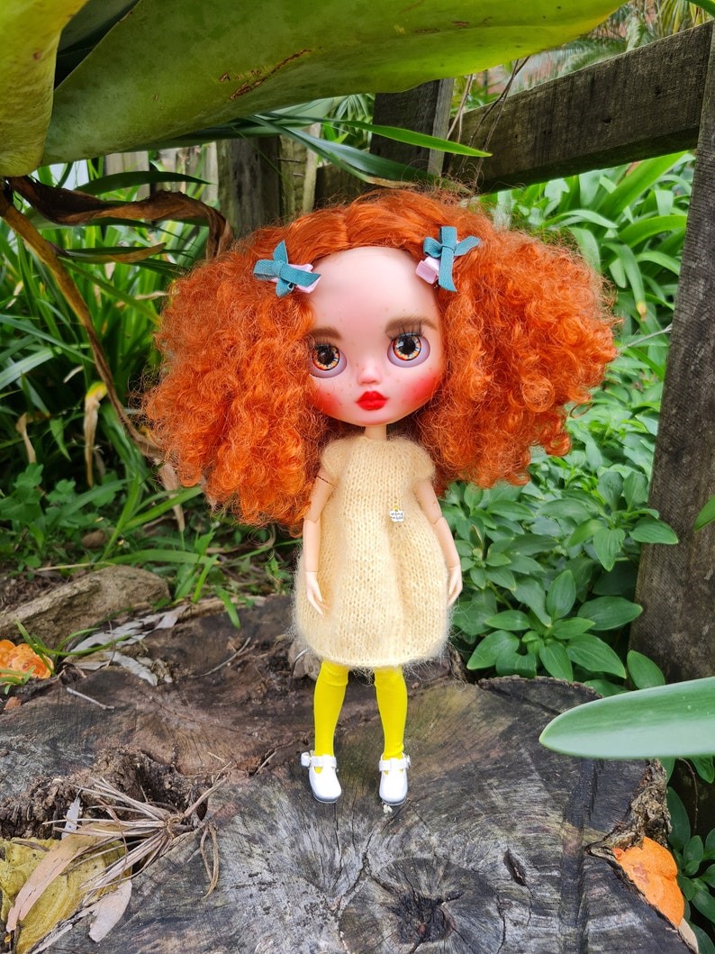Shay – Custom Blythe Doll One-Of-A-Kind OOAK Custom OOAK Blythe Doll