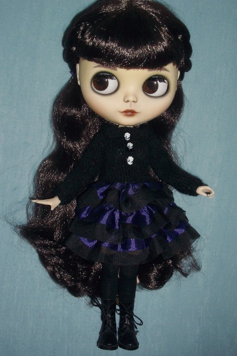 Violet – Custom Blythe Doll One-Of-A-Kind OOAK Custom OOAK Blythe Doll