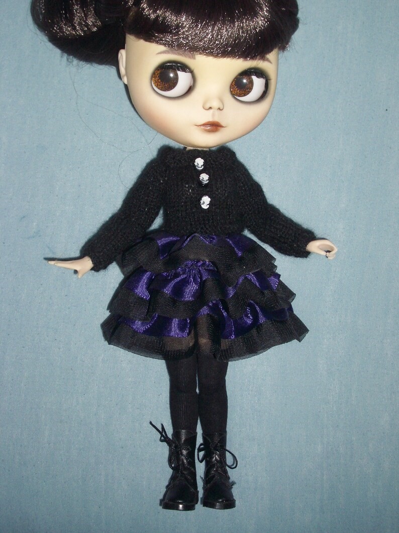 Violet – Custom Blythe Doll One-Of-A-Kind OOAK Custom OOAK Blythe Doll