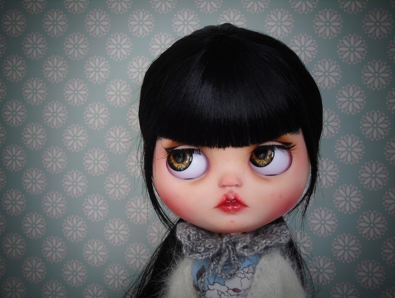 Zoie – Custom Blythe Doll One-Of-A-Kind OOAK Custom OOAK Blythe Doll