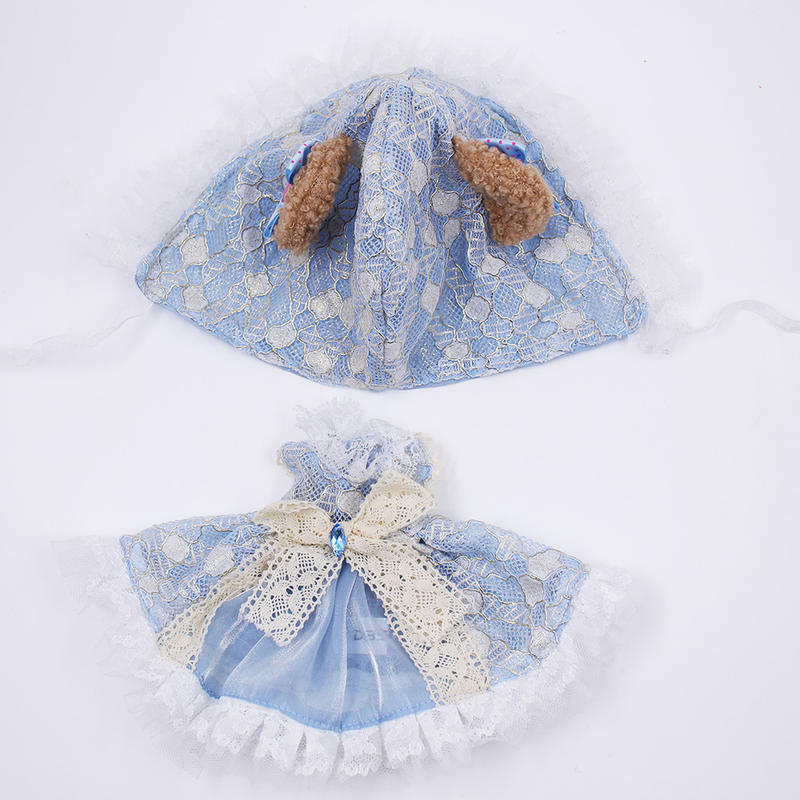 Neo Blythe Doll Vintage Dress with Headdress Neo Blythe doll clothes