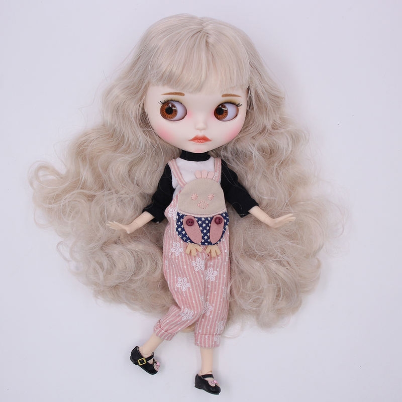 Brielle – Premium Custom Neo Blythe Doll with Pink Hair, White Skin & Matte Cute Face 1