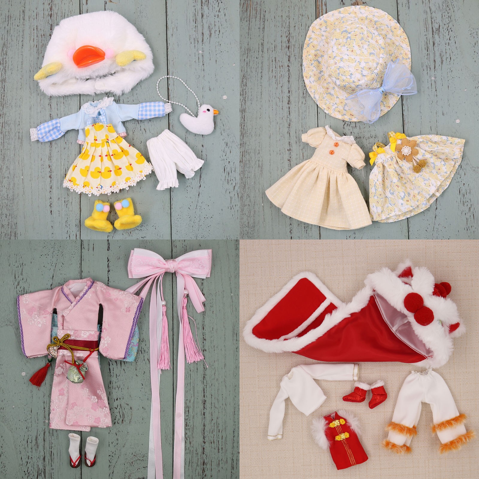 Neo Blythe Doll Clothes with 11 Outfit Options Neo Blythe doll clothes