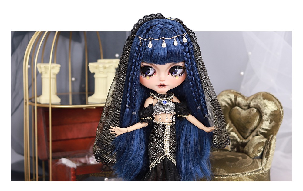 cleopatra neo blythe custom doll