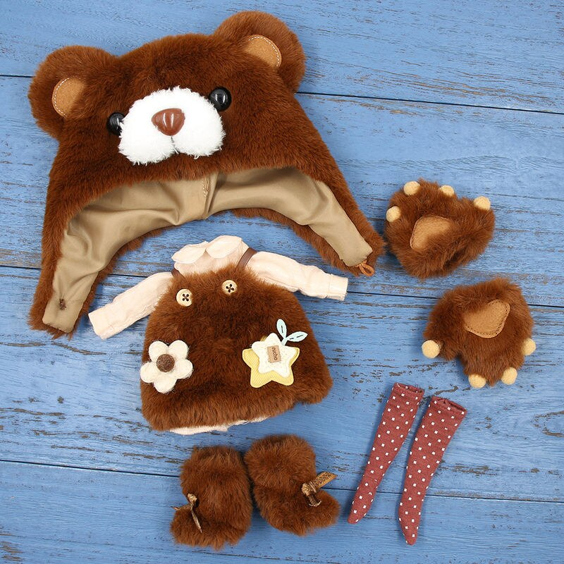 Neo Blythe Doll Brown Bear Outfit 1
