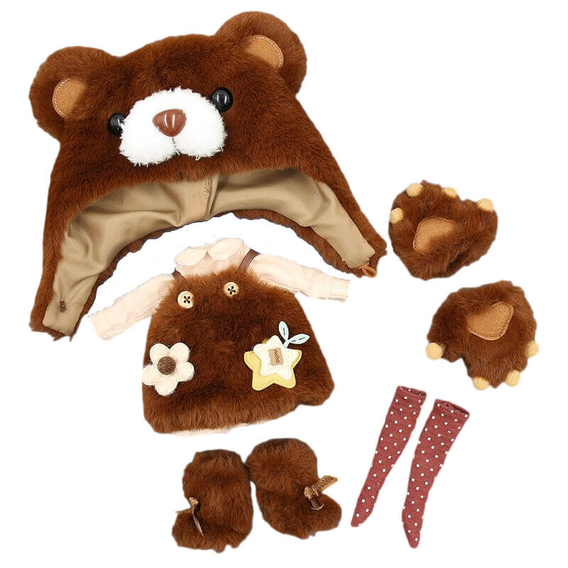 Neo Blythe Doll Brown Bear Outfit Blythe doll clothes
