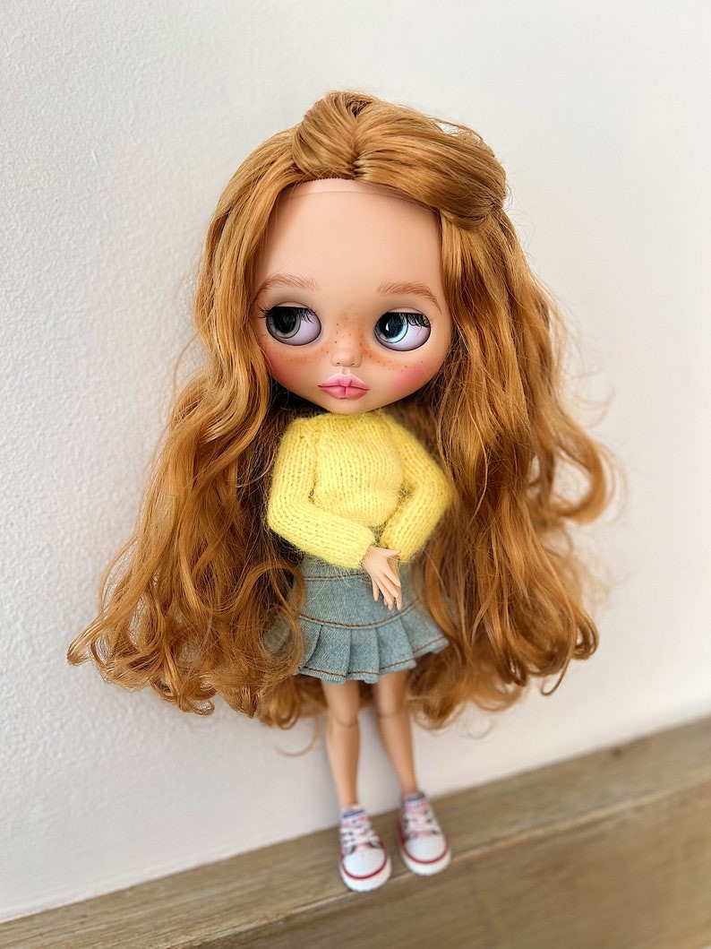 Remi – Custom Blythe Doll One-Of-A-Kind OOAK Custom OOAK Blythe doll