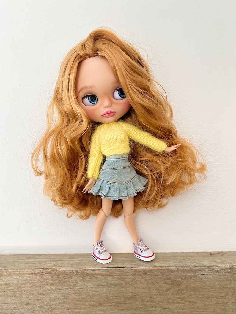Remi - Custom Blythe Doll OOAK Aon-de-Chineál Custom OOAK Blythe doll