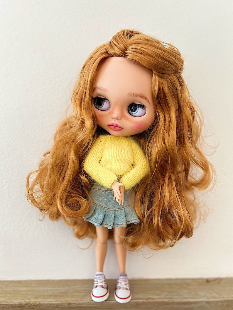 Remi – Custom Blythe Doll One-Of-A-Kind OOAK Custom OOAK Blythe doll