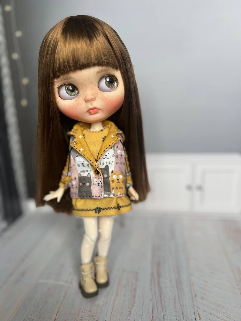 Josie – Custom Blythe Doll One-Of-A-Kind OOAK Custom OOAK Blythe doll