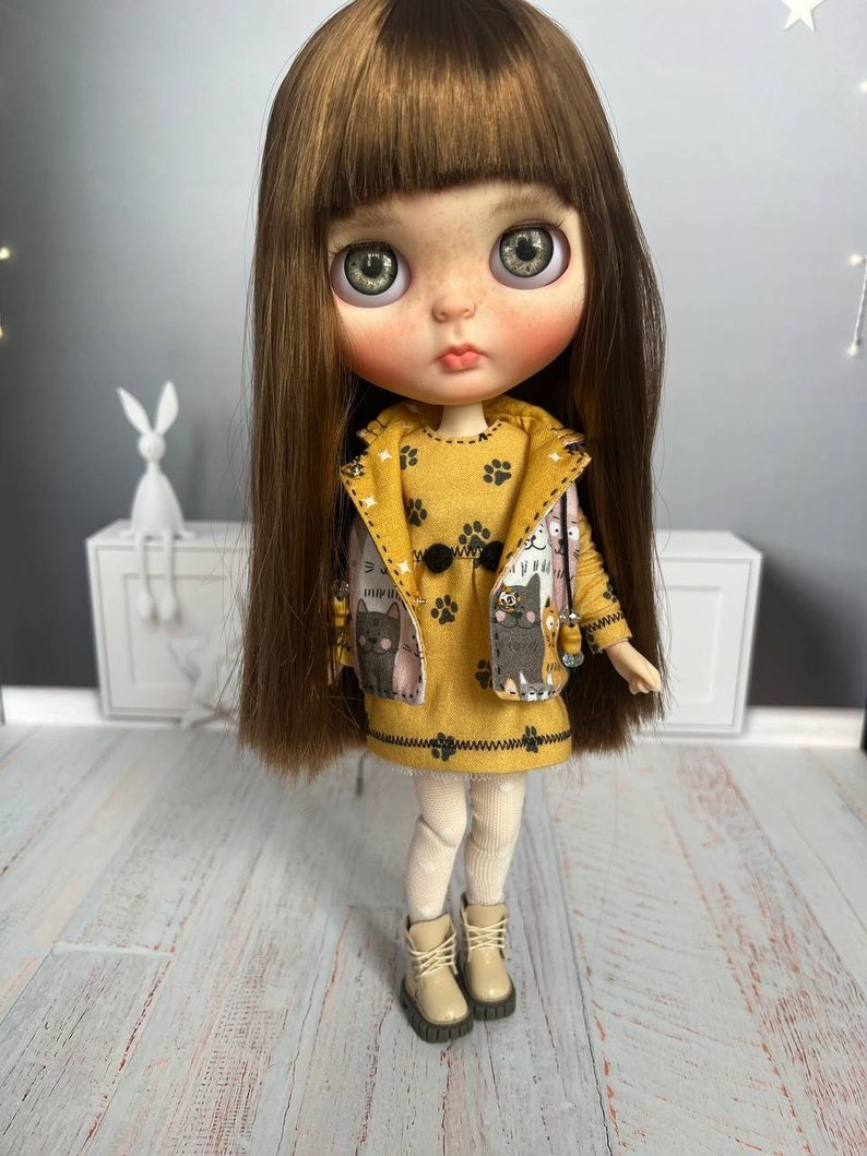 Josie – Custom Blythe Doll One-Of-A-Kind OOAK Custom OOAK Blythe doll