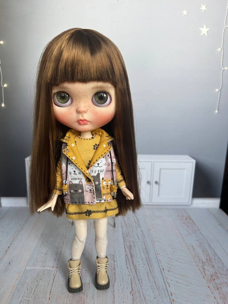 Josie – Custom Blythe Doll One-Of-A-Kind OOAK Custom OOAK Blythe doll