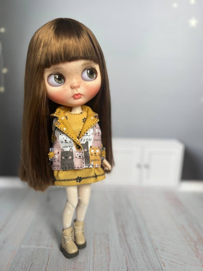 Josie – Custom Blythe Doll One-Of-A-Kind OOAK Custom OOAK Blythe doll