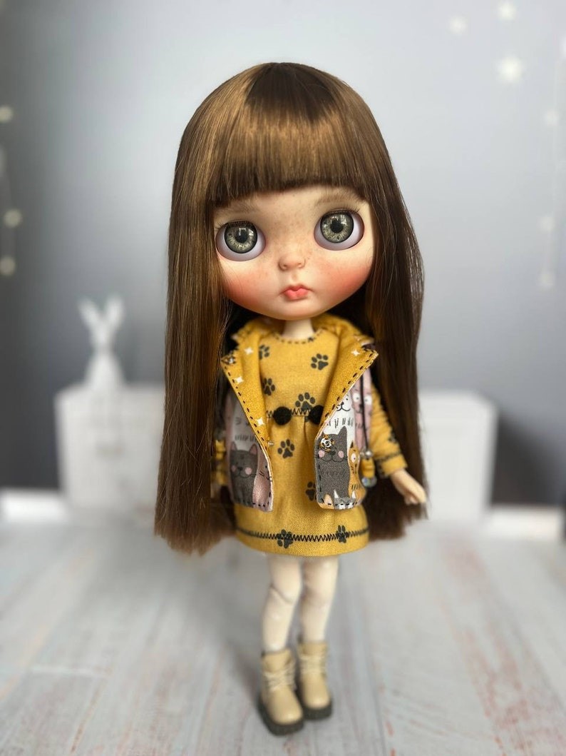 Josie – Custom Blythe Doll One-Of-A-Kind OOAK Custom OOAK Blythe doll