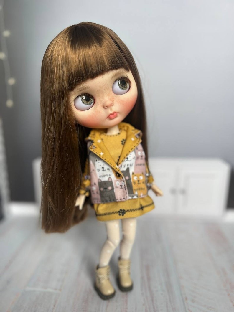 Josie – Custom Blythe Doll One-Of-A-Kind OOAK Custom OOAK Blythe doll