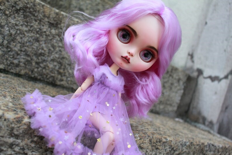 Ximena – Custom Blythe Doll One-Of-A-Kind OOAK Custom OOAK Blythe doll