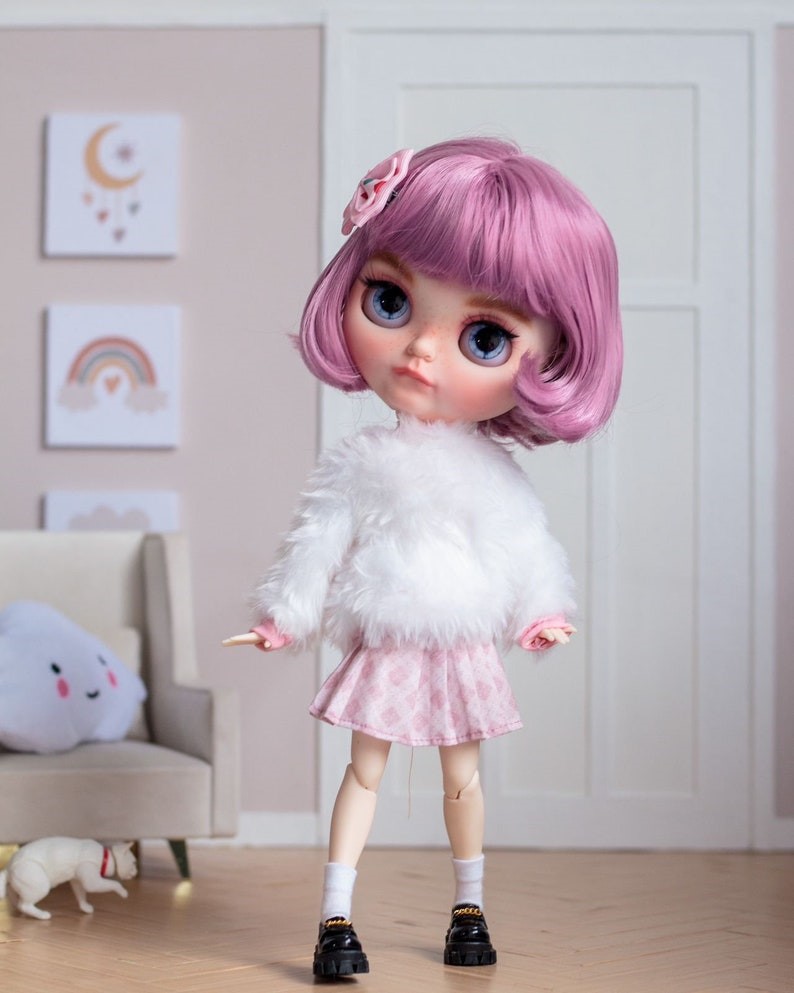 Emerson – Custom Blythe Doll One-Of-A-Kind OOAK Custom OOAK Blythe doll