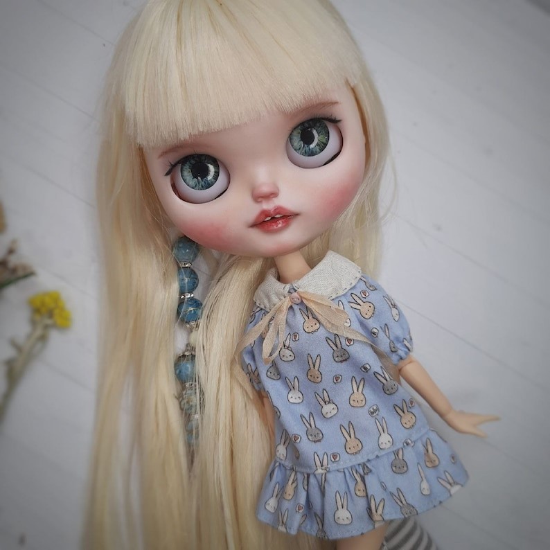 Elsie – Custom Blythe Doll One-Of-A-Kind OOAK Custom OOAK Blythe doll
