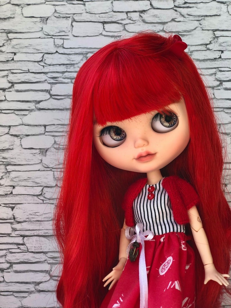 Ana – Custom Blythe Doll One-Of-A-Kind OOAK Custom OOAK Blythe doll