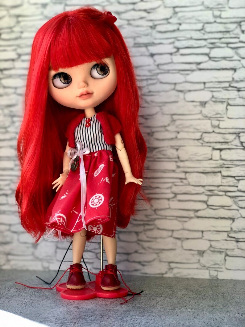 Ana – Custom Blythe Doll One-Of-A-Kind OOAK Custom OOAK Blythe doll