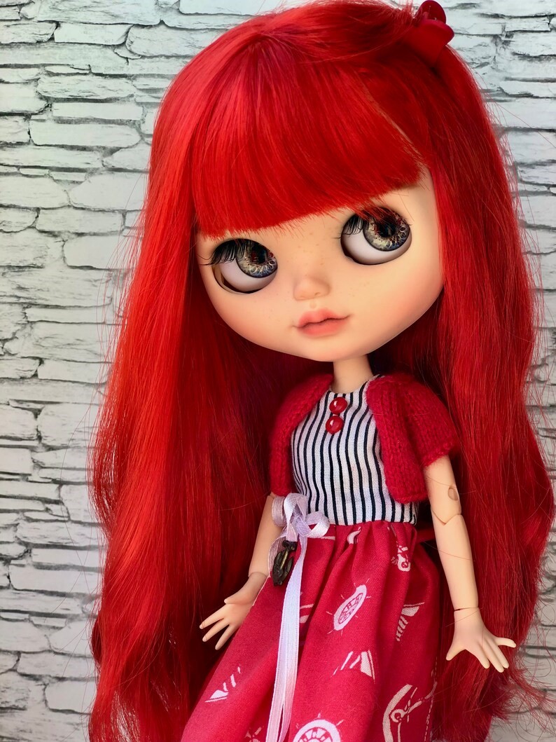 Ana – Custom Blythe Doll One-Of-A-Kind OOAK Custom OOAK Blythe doll