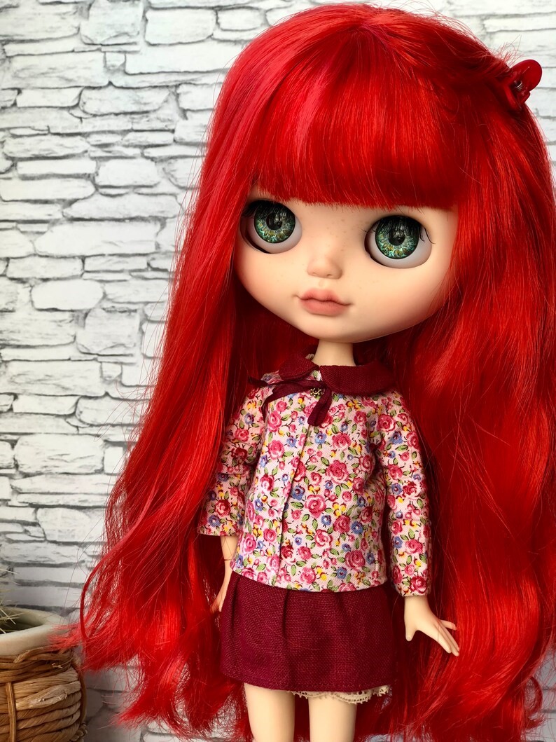 Ana – Custom Blythe Doll One-Of-A-Kind OOAK Custom OOAK Blythe doll