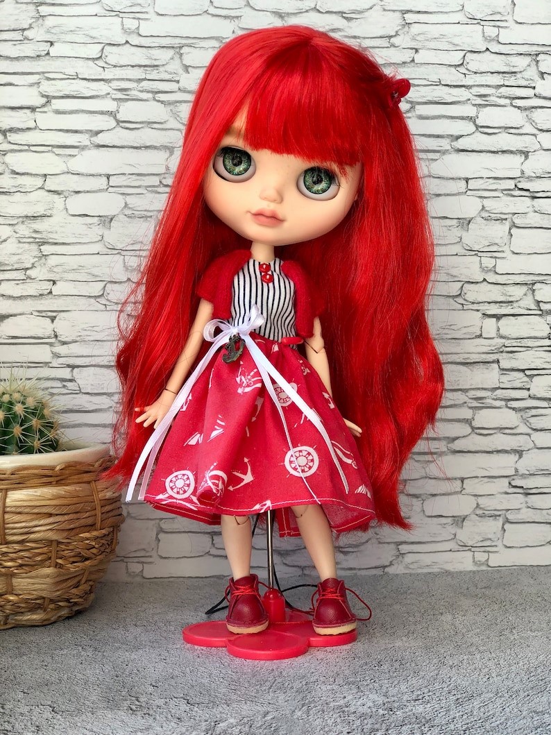 Ana – Custom Blythe Doll One-Of-A-Kind OOAK Custom OOAK Blythe doll
