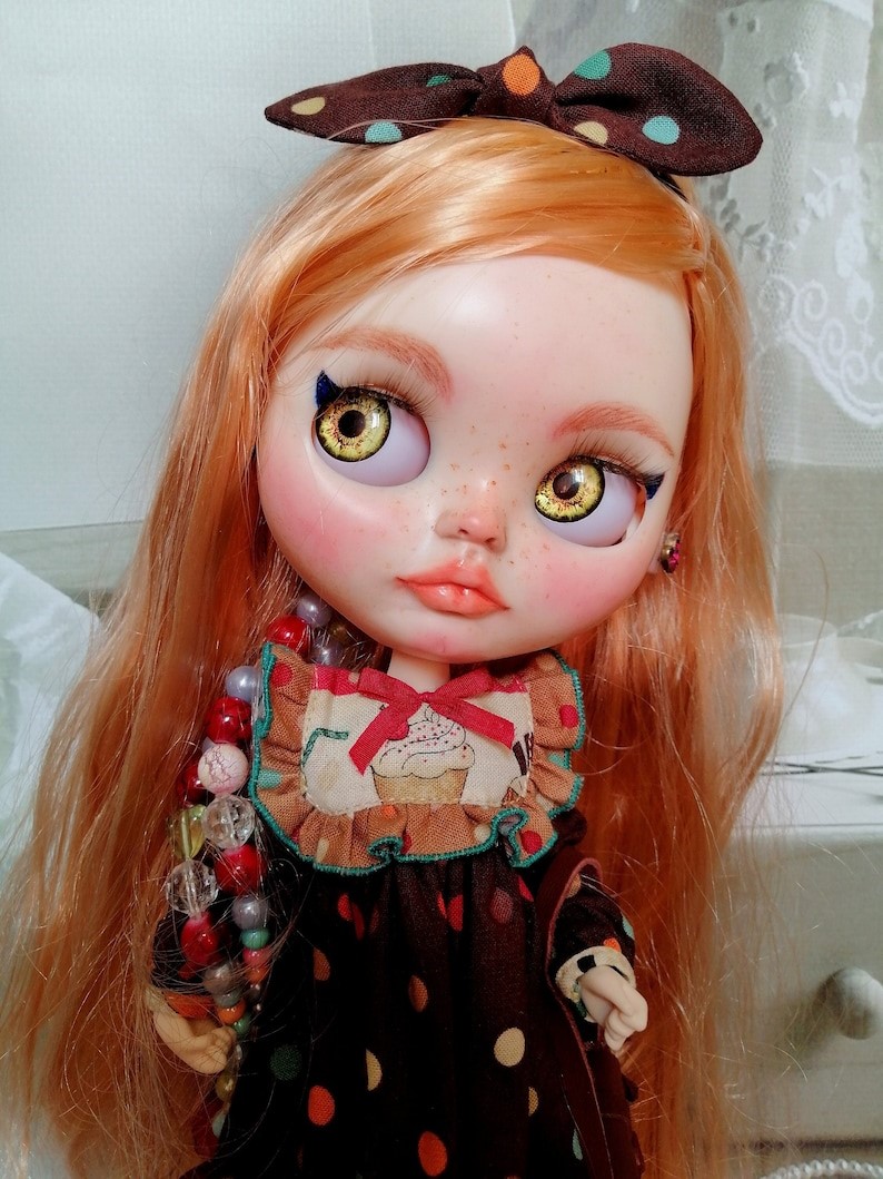 Phoebe – Custom Blythe Doll One-Of-A-Kind OOAK Custom OOAK Blythe doll