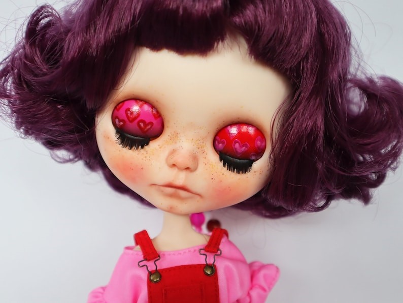 Lennon – Custom Blythe Doll One-Of-A-Kind OOAK Custom OOAK Blythe doll