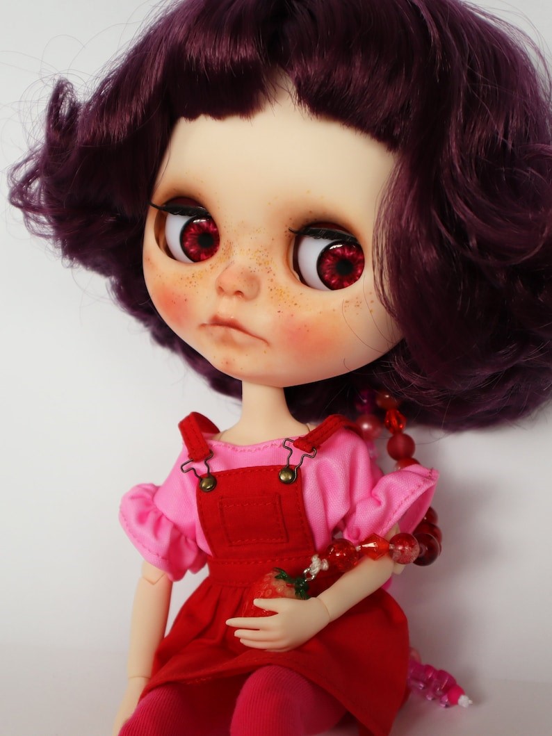 Lennon – Custom Blythe Doll One-Of-A-Kind OOAK Custom OOAK Blythe doll