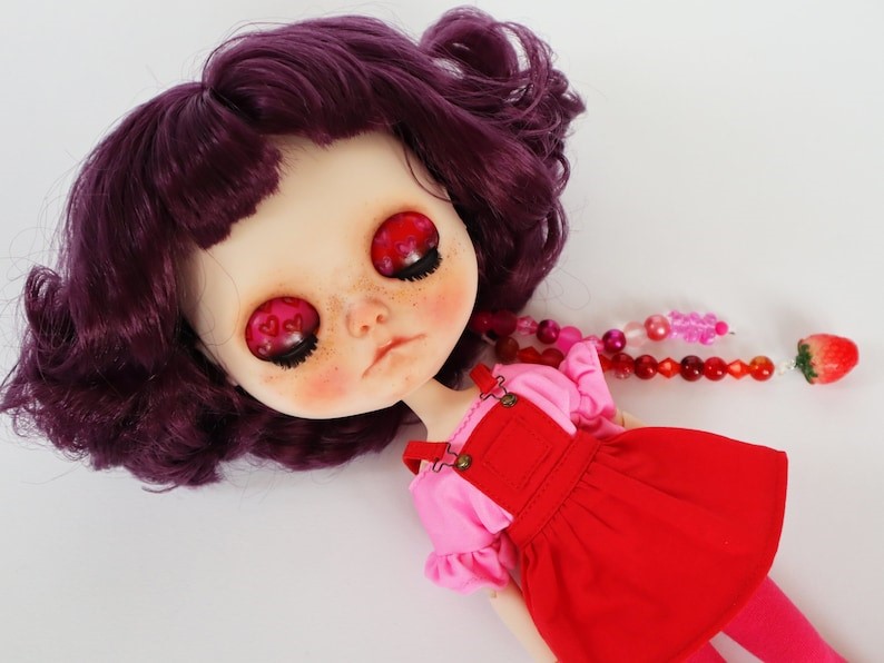 Lennon – Custom Blythe Doll One-Of-A-Kind OOAK Custom OOAK Blythe doll