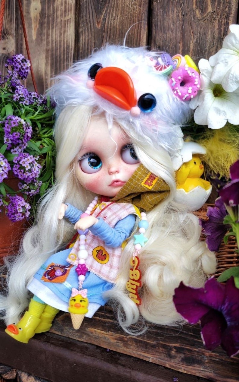 Presley – Custom Blythe Doll One-Of-A-Kind OOAK Custom OOAK Blythe doll