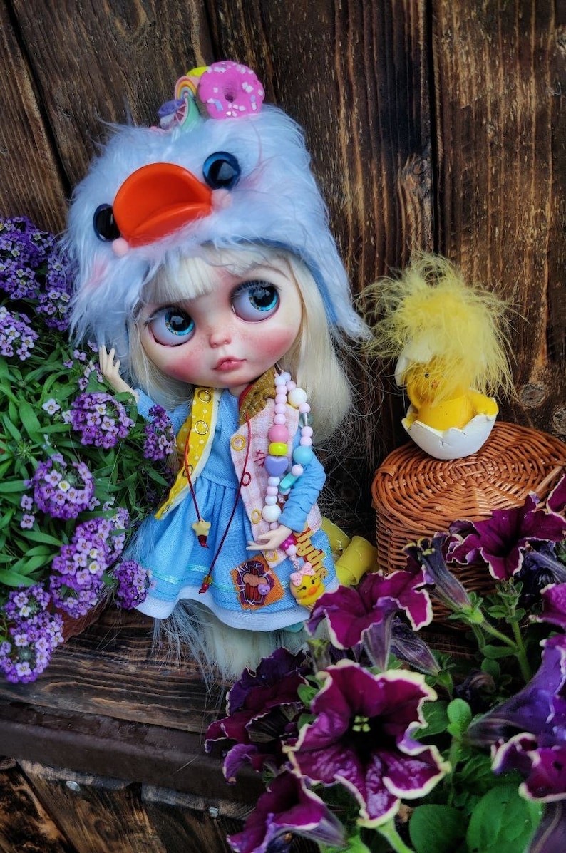 Presley – Custom Blythe Doll One-Of-A-Kind OOAK Custom OOAK Blythe doll