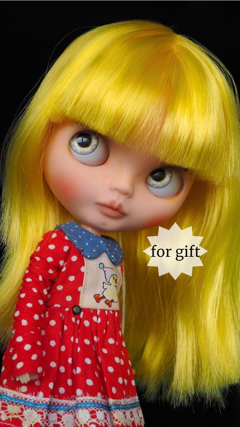 Dlíodóir - Custom Blythe Doll OOAK Aon-de-Chineál Custom OOAK Blythe doll