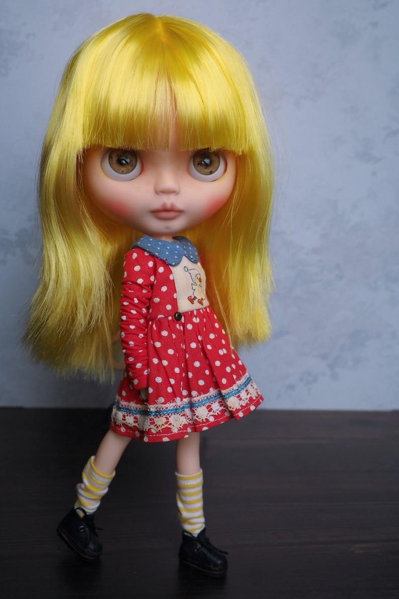 Sawyer – Custom Blythe Doll One-Of-A-Kind OOAK Custom OOAK Blythe doll