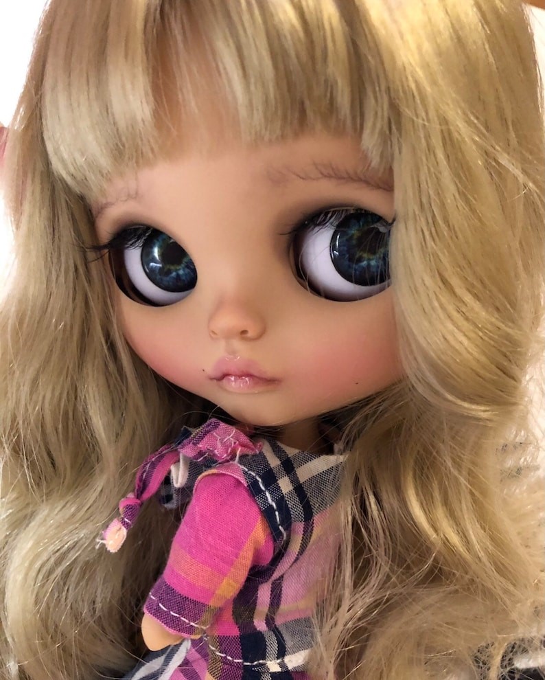 Adaline – Custom Blythe Doll One-Of-A-Kind OOAK Custom OOAK Blythe doll
