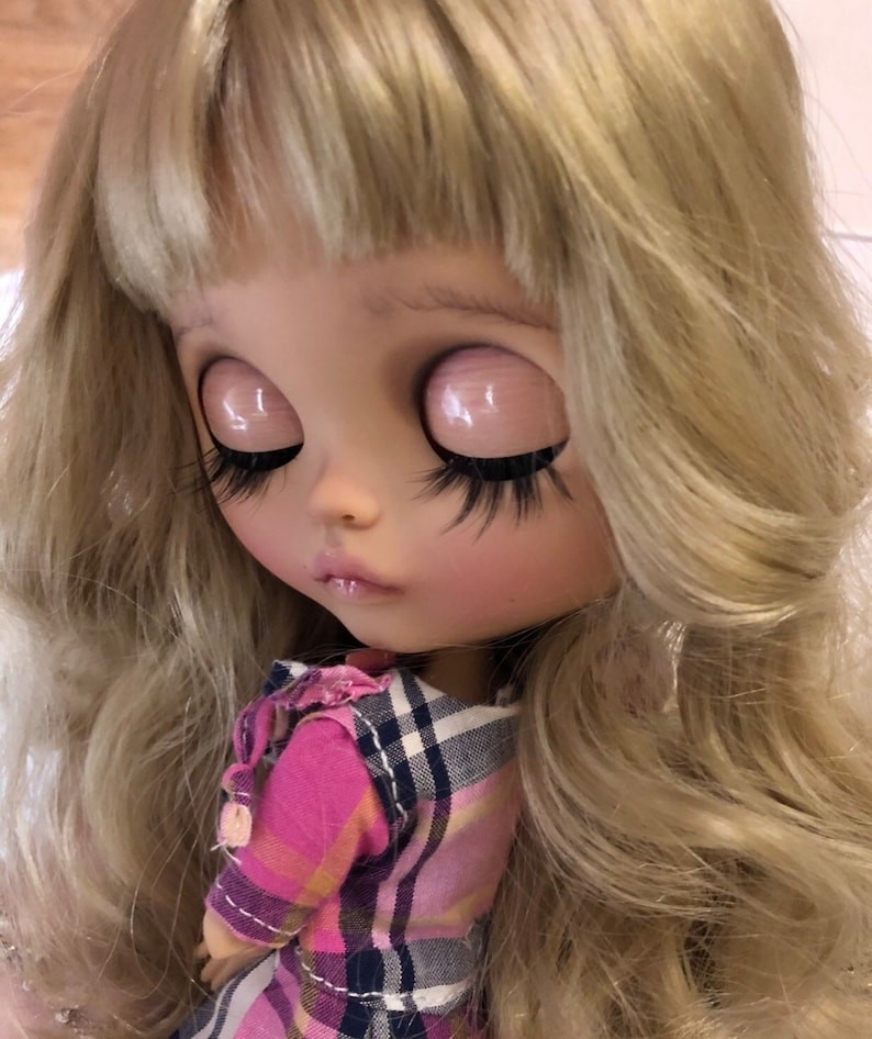 Adaline – Custom Blythe Doll One-Of-A-Kind OOAK Custom OOAK Blythe doll