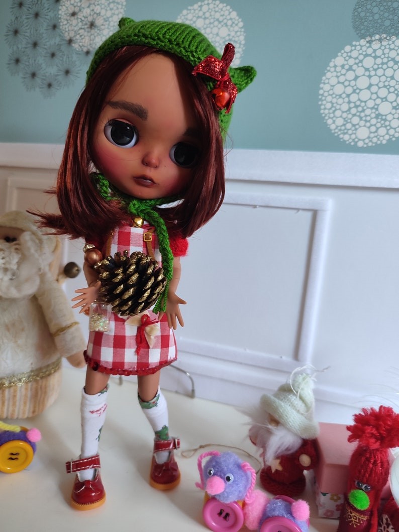 Octavia – Custom Blythe Doll One-Of-A-Kind OOAK Custom OOAK Blythe doll